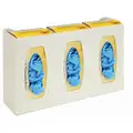 Glove Box Dispenser: 3 Boxes, ABS Plastic, Beige, Left Load/Right Load/Top Load