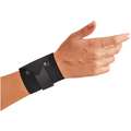 Wraparound Strap Wrist Support, Elastic Material, Black, Universal