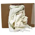 Imperial Multi-Purpose Tan Recycled Rags New Wash, Cotton Knit, 1 Pk of 75, 10 lb. Box