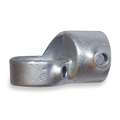 Structural Pipe Fitting: Adj Tee, 1 1/4" For Pipe Size, For 1 5/8" Actual Pipe Outer Dia, Gray