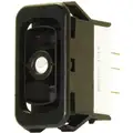 Eaton Rocker Switch, Contact Form: SPDT, Number of Connections: 3, Terminals: 0.250" Quick Connect Tab