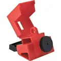 Circuit Breaker Lockout, 480/600, Clamp-On Lockout Type, Polypropylene and Nylon