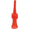 Funnel King Flexible Pouring Spout, Polyethylene, 3-1/2 oz. Total Capacity, 1-1/2" Height, 10-1/2" Length