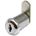Delta Lock Disc Tumbler Keyed Cam Lock, Keyed Alike, For Material Thickness 3/8 in