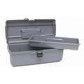 Brady Lockout Tool Box: Unfilled, Portable, 0 Components, 0 Padlocks Included, Tool Box, Gray