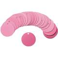 Blk Tag,1-1/2 x 1-1/2 In,Pink,