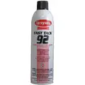 Sprayway Spray Adhesive, 20.00 oz. Aerosol Can, 30&deg; to 120&deg;F, Begins to Harden: 30 to 45 sec.
