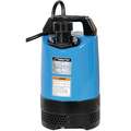 1 HP Submersible Dewatering Pump with 120VAC Voltage and Discharge NPT 2", 50 ft. Cord Length