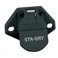 Phillips STA-DRY 7-Way Socket, 2-Hole, Wire Insertion, Split Pin