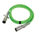 Phillips Lectraflex 10 ft. 7-Way ABS Cord Straight, Green, Zinc Die-Cast Plugs