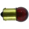 Mini Bulb, Trade Number 67NR, 7.965 Watts, G6, Single Contact Bayonet, Red, 13.5 V