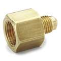 Extruded Reducer, Male Flare x Female Flare Connection Type, 1/2" x 3/8" Tube Size, 10PK