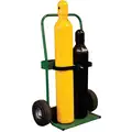 Cylinder Truck,Continuous Frame Flow-Back, 800 lb., Cylinder Capacity 2, 45" H X 30"W