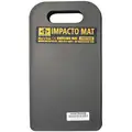 Impacto Kneeling Mat, 16 in Length, 8 in Width, 1 in Thickness, Closed Cell Foam Rubber, Black