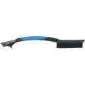 Fixed Head Snow Brush with 23" Non-Slip Grip Handle, Blue