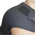 Shoulder Support, Fits Left or Right Side, Hook-and-Loop Closure, Moisture Wicking Lining, XL
