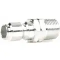Quick-Connect Coupler: 1/4 in (M)NPT, 1/4 in (M) Quick Connect