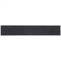 24"W Straight Nonmarking Rubber Floor Squeegee Without Handle, Black