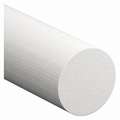 Rod Stock: Isophthlic Polyester Resin (ISO) Fiberglass, 3/8 in Dia, 5 ft Lg, Natural Color