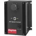 Dayton DC Speed Control: SCR, Enclosed, NEMA 1, 2 A Max Current, 0 to 90V DC, 25:1, Single Direction