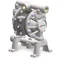 Polypropylene Nitrile Multiport Double Diaphragm Pump, 14 gpm, 100 psi