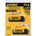 Dewalt Battery: DEWALT, 20V MAX*, Li-Ion, 2 Batteries Included, 4 Ah, 20V MAX* Compact, 2 PK
