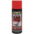 VHT Flameproof Coating: Steel/Metal, Solvent, Red, 11 oz Container, Flameproof