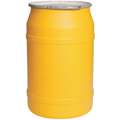 57.5 gal. Yellow Polyethylene Open Head Transport Drum