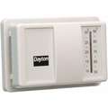 Dayton Low Voltage Thermostat: Electric Forced Air Furnaces/Gas Forced Air Furnaces/Millivolt, R/W