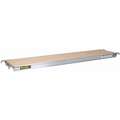 Bil-Jax 7 ft. Scaffold Plank with 75 lb./sq. ft. Load Capacity, 19" Overall Width