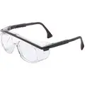 Safety Glasses,Clear,Chmcl,