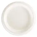Dixie Disposable Plate: Paper, Salad Plate, 8-1/2 in Disposable Plate Size, Microwave Safe, 500 PK