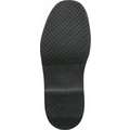 Genuine Grip 6" Work Boot, 9-1/2, Wide, Men's, Black, Plain Toe Type, 1 PR
