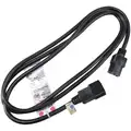 6 ft. Power Cord with SJT NEC Cord Designation, 16/3 Gauge/Conductor, and 13 Max. Amps