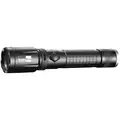 Lumapro Industrial LED Handheld Flashlight, Aluminum, Maximum Lumens Output: 600, Black