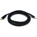 USB Cable: 2.0, 10 ft Cable Lg, Black, A Male to B Male
