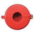 Condor Gate Valve Lockout: Fits 5 in to 6-1/2 in Handle Size, 2 Padlocks, 1 55/64 in H, 7 in Lg
