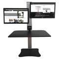 Electric Dual Monitor Standing