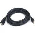 15 ft. Extension USB Cable, A Male to A Female, Black