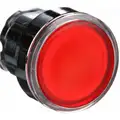 Schneider Electric Illuminated Push Button Operator, Red, Momentary Action, Dependent on Module Used Lamp Voltage