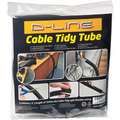 D-Line ABS Cable Tidy Tube For Use With D-Line Raceway, Black