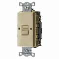 Hubbell Wiring Device-Kellems 20A Commercial Receptacle, Ivory; Tamper Resistant: No