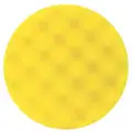7.5" Yellow Foam Grip Pad Compounding Convoluted Face