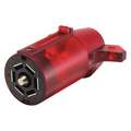 T-Connector: 7-Way, PVC, 14 ga_16 ga Wire Gauge, RV and Industrial Trailers