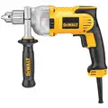 Dewalt 1/2" Electric Drill, 10.5 Amps, Pistol Grip Handle Style, 0 to 1200 No Load RPM, 120VAC