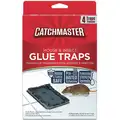 Catchmaster Glue Trap: Disposable, Trapping Mice, Bait Box Trap, 5 1/4 in Overall L, 4 PK
