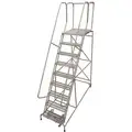 Rolling Ladder,Steel,120In. H.,