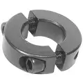 2 Piece Shaft Collar 5/8 Steel-W/Black Oxide