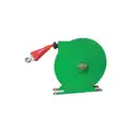 50 ft. Retractable Grounding Wire Reel, Green, Cable Coated: No
