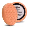 7.5" Orange Foam Grip Pad Medium Cut Hex Face